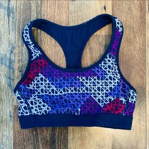 Reversible sports bra